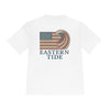 Patriotic Distressed Unisex Moisture Wicking Tee, Perfect for Summer Sports, Beach Days, July 4th, Outdoor Activities, Active Lifestyle
